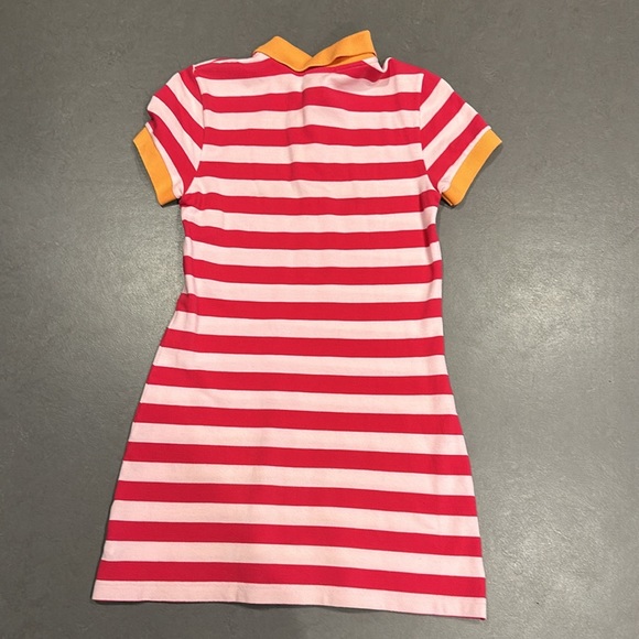 EUC striped Lacoste girls polo dress size 16 - Picture 3 of 3